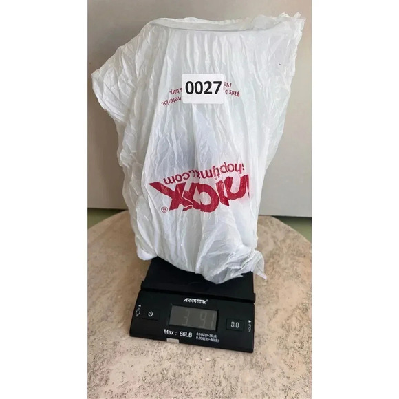 Vintage Create And Barrel Clear Classic Large Cut Glass Design Tall Flower Vase - Picture 5 of 6